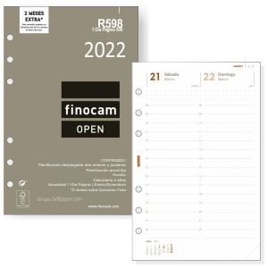 finocam R598-2022, Finocam Open R598, Recambio