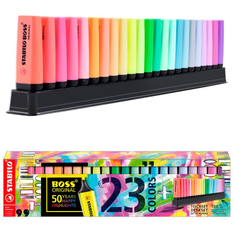 Pack subrayadores Stabilo Colores pastel 14 unidades