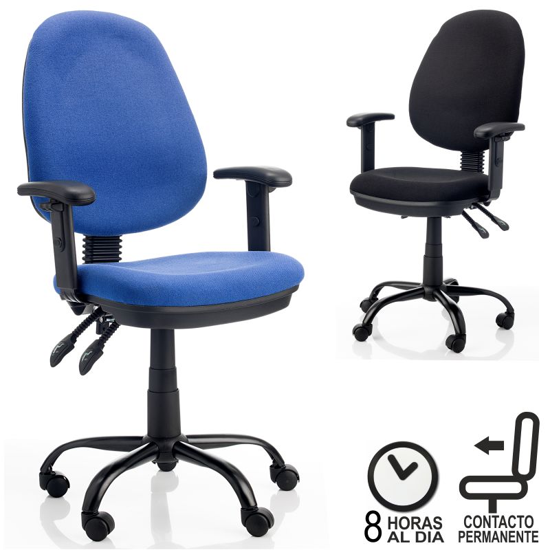 Silla de oficina profesional ergonómica Toupa, Mercamaterial. Silla de oficina profesional ergonómica Toupa, Mercamaterial.