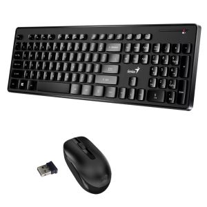 Genius SlimStar 8006, Kit teclado + ratón wifi, sin cable