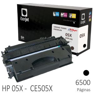 Toner compatible HP CE505X para
