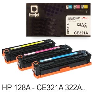 Comprar Toner Compatible HP 128A Color CE321A, CE322A o CE323A
