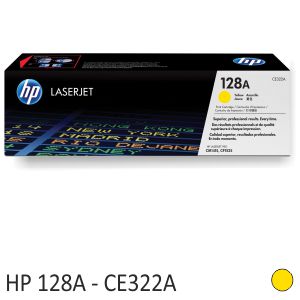 Toner HP CE322A, original HP 128A color Amarillo