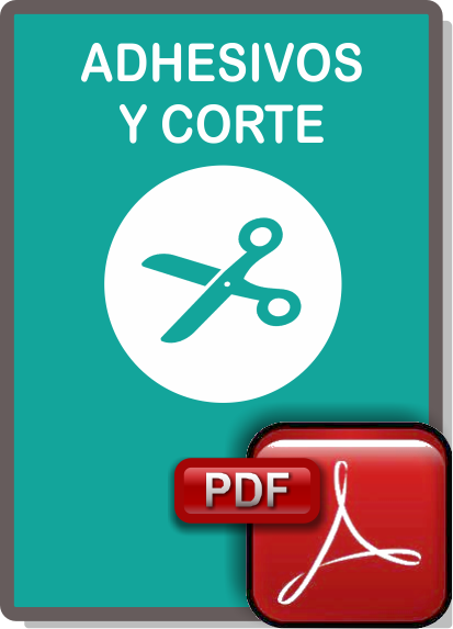 Catalogo pegamentos, adhesivos y corte en Pdf.