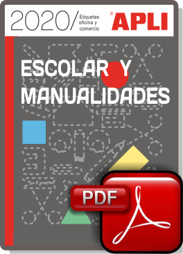 Catalogo Escuela y Manualidades Apli 2020 en Pdf.