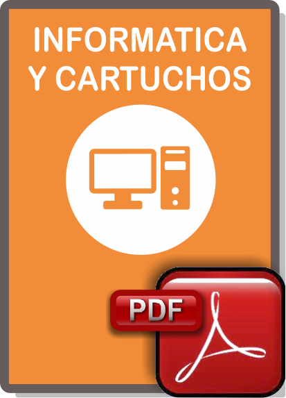Catalogo informática cartuchos y tóners en Pdf.