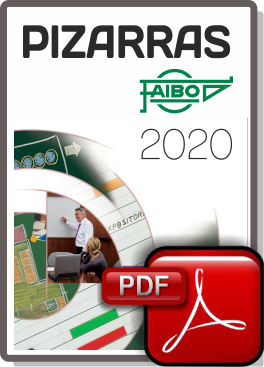 Catalogo de Pizarras Blancas Faibo 2020 en Pdf.