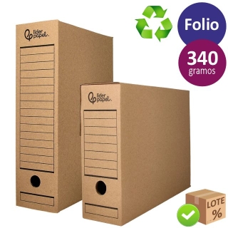 Caja Archivo definitivo Cartón Reciclado,