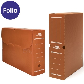 Caja archivo definitivo plstico folio Lider  Liderpapel