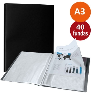 Carpeta fundas Din A3, Liderpapel 40  EC49