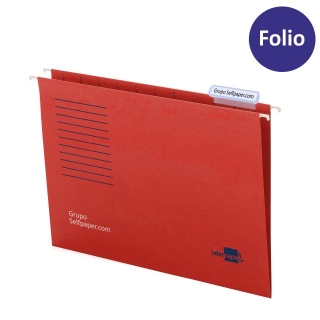 Carpeta Colgante Folio Liderpapel SF10 