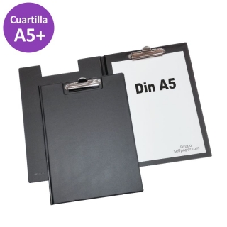 Carpeta con pinza tamao cuartilla Din  Displast 455N