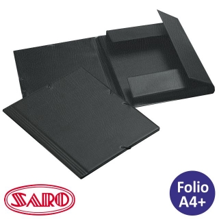 Carpeta de gomas, plstico PVC,  Saro 321G-N