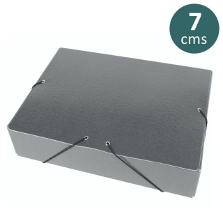 Carpeta de proyectos 7 cms gris  PJ73