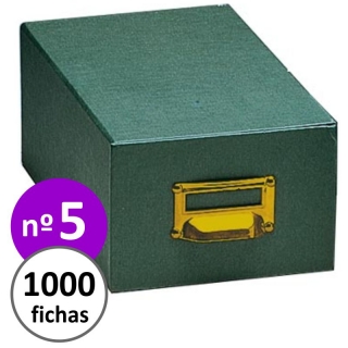 Fichero numero 5 - 1000 fichas  Liderpapel TV05