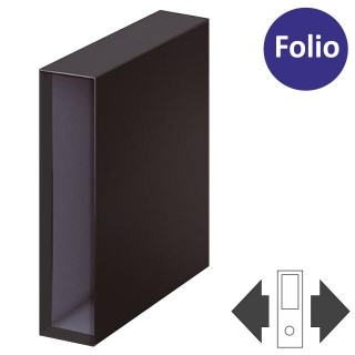 Funda Archivador Palanca AZ folio Negro  Liderpapel