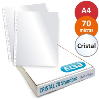 Funda multitaladro A4 cristal Elba,  Gio 400005371