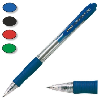 Pilot Super Grip M Boligrafo punta  NSGA