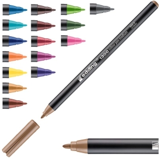 Edding 1300 colores profesionales, de artistas.  1300-034