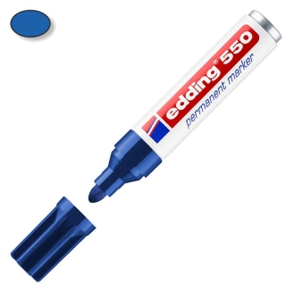 Marcador permanente Edding 550-003 Azul