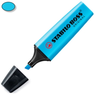 Marcador Stabilo Boss original Azul  70/31