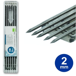 Minas bilimtricas, de 2 mm, para  Liderpapel MG03