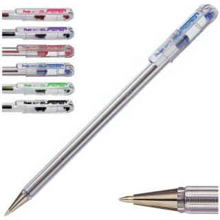 Bolígrafo punta fina Pentel Superb BK77  BK77-C