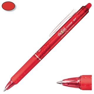 Pilot Frixion Ball Clicker Rojo Borrable  NFCR