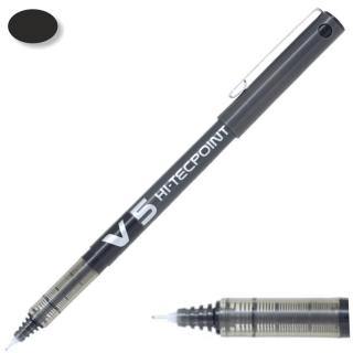 Pilot V5 0 3 Negro Hi-Tecpoint  NV5N