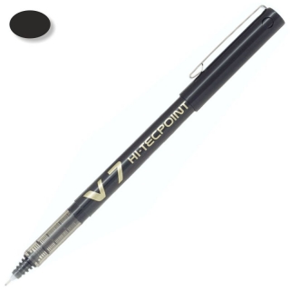 Bolgrafo Pilot V7 negro Hi-Tecpoint, punta  NV7N