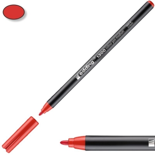 Rotulador Edding 1300-002 punta fibra Rojo