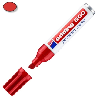 Rotulador Permanente Edding 500-002 Rojo 