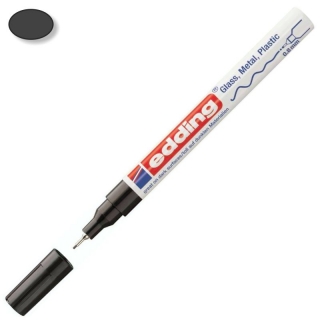 Rotulador Permanente Edding 780 Negro opaco  780-001