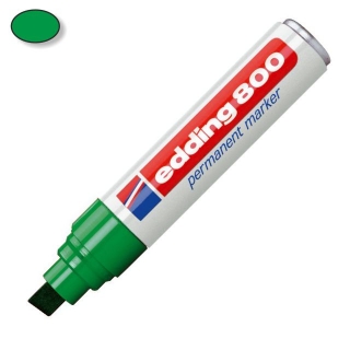 Rotulador Permanente Edding 800 Verde  800-004