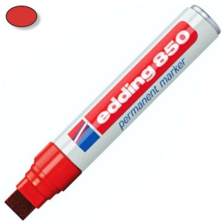 Rotulador Permanente Edding 850-002 Rojo 