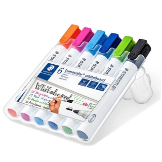 Pack 4 rotuladores pizarra blanca borrables Artline colores