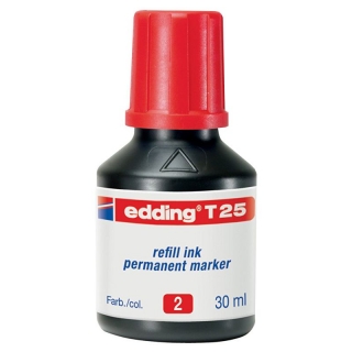 Tinta Edding T25-002 Rojo 