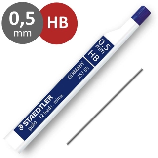 Tubo 12 minas para portaminas 0,5  25705HB