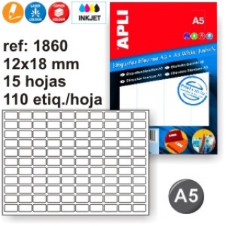 Etiquetas Din A5 manual impresora