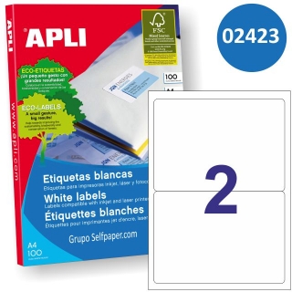 Apli 2423, Etiquetas Apli 2