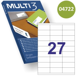 Etiquetas econmicas Multi3 04722 - 