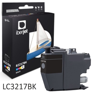 Cartucho compatible Brother LC3217BK