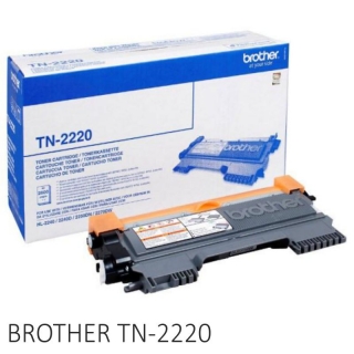 Brother TN2220,Toner alta capacidad 2600pág
