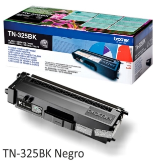 Brother TN325BK Negro Toner alta