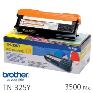 Brother TN325Y Amarillo, tner color 