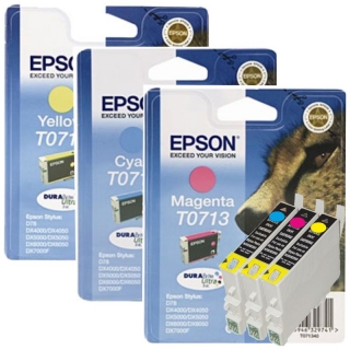 Cartucho Original Epson T0712 T0713 T0714 