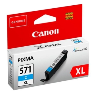 Canon CLI-571 C XL, Cartucho  CLI-571XL-C