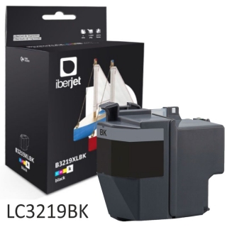 Compatible Brother LC3219XLBK negro,