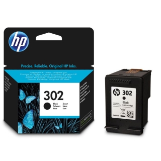 Cartucho original HP 302 negro