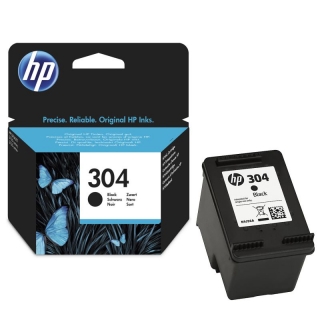 Original HP 304 negro, Cartucho N9K06AE